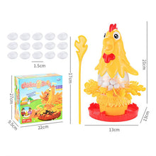 Load image into Gallery viewer, Chicken Laying Eggs Game - Fun Tabletop game for 2-4 Players: Yellow / One Size