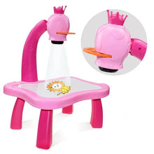 Load image into Gallery viewer, Multifunctional Projector Drawing and Writing Desk for Kids: Rosy / One Size