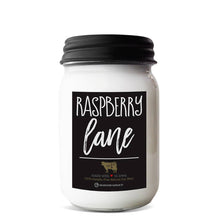 Load image into Gallery viewer, 13 oz Mason Jar Candle: Raspberry Lane