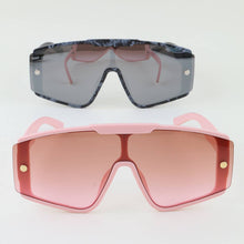 Load image into Gallery viewer, Modern Bolted Shield Sunglasses: MIX