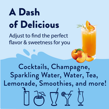 Load image into Gallery viewer, Sugar Free Peach Syrup