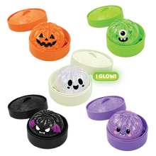 Load image into Gallery viewer, Fun Doh Petite (Mini) Halloween Squishy Dumplings 12/Display: Wholesale Price