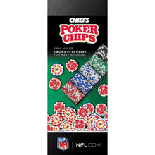 Load image into Gallery viewer, Kansas City Chiefs 100 Piece Poker Chips