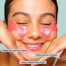 Load image into Gallery viewer, Pretty in Pink | Coquette Bow Shaped Undereye Patches | 8 Pk