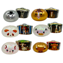 Load image into Gallery viewer, Fun Doh Farm Barnyard Squishy Dumpling Toy - 12/Display: Wholesale Price