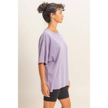 Load image into Gallery viewer, Oversized Mineral Wash T-Shirt: OFF WHITE