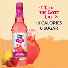 Load image into Gallery viewer, Sugar Free Strawberry Pink Lemonade Concentrate