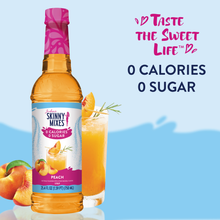 Load image into Gallery viewer, Sugar Free Peach Syrup