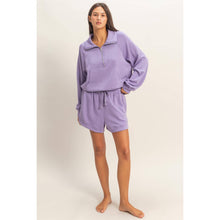 Load image into Gallery viewer, Elasticized Waist Loose Shorts: SAGE GREEN