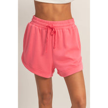Load image into Gallery viewer, Elasticized Waist Loose Shorts: APRICOT
