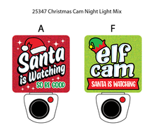 Load image into Gallery viewer, Christmas Santa or Elf Cam Night Light AC Wall
