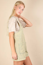 Load image into Gallery viewer, Washed Denim Casual Romper: SAGE
