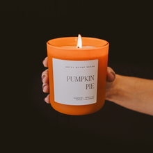 Load image into Gallery viewer, Pumpkin Pie 15 oz Soy Candle - Fall Decor &amp; Gifts
