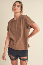 Load image into Gallery viewer, Mali Tee Short Sleeve Top: White
