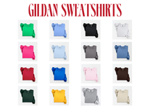 Load image into Gallery viewer, Custom Black Polka Dots Sweatshirt: Small
