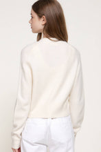 Load image into Gallery viewer, Long Sleeve Round Neck Button Down Sweater Cardigan: TPE-taupe / L

