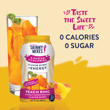 Load image into Gallery viewer, Flavor Burst - Sugar Free Peach Ring + Energy
