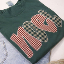 Load image into Gallery viewer, Noel Christmas Plaid Short Sleeve
