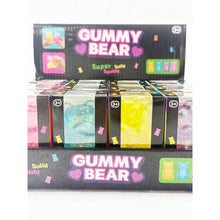 Load image into Gallery viewer, Glittered Gummy Bear Squishy Toy: Color Will Be Chosen at Random

