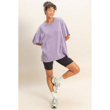 Load image into Gallery viewer, Oversized Mineral Wash T-Shirt: OFF WHITE
