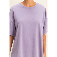 Load image into Gallery viewer, Oversized Mineral Wash T-Shirt: OFF WHITE

