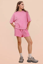 Load image into Gallery viewer, Mineral Washed Knit Casual Top: SEAFOAM
