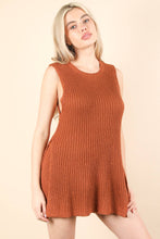 Load image into Gallery viewer, Knit Sweater Comfy Top &amp; Shorts Set: CORAL
