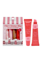 Load image into Gallery viewer, Winter Christmas Village 4pc Lip Oil Set

