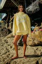 Load image into Gallery viewer, IT2594P-JESUSSAVES | 'JESUSSAVES' Print Mock Neck Sweatshirt: Baby Blue / S/M-L/XL (3-3)
