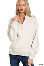Load image into Gallery viewer, Fleece Half Zip Sweatshirt
