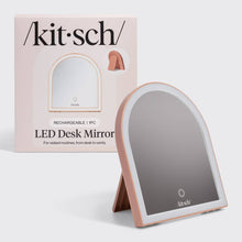 Load image into Gallery viewer, Terracotta Arch Desk Mirror
