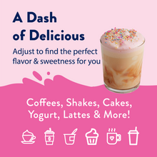 Load image into Gallery viewer, Dippin' Dots® Birthday Cake Ice Cream Syrup
