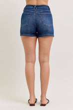 Load image into Gallery viewer, HIGH WAISTED DARK WASH JUDY BLUE SHORTS
