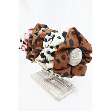 Load image into Gallery viewer, Leopard Scrunchie Set: MIX COLOR / ONE
