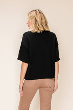 Load image into Gallery viewer, Boxy Crew Neck Knit Top: Olive
