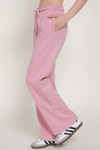 Load image into Gallery viewer, Straight Leg Inner Fleece Jogger Pants  : BRG-burgundy / M
