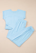 Load image into Gallery viewer, PRETTY BASH Solid Cropped Tank Top &amp; Pants Set: Yellow Cream / L
