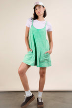 Load image into Gallery viewer, ND31251-Mineral Washed Knit Mini Dress with Shorts Inside : BLACK / S-M-L/2-2-2
