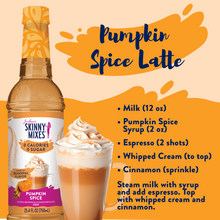 Load image into Gallery viewer, Sugar Free Pumpkin Spice Syrup
