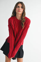 Load image into Gallery viewer, Red Knit Sweater
