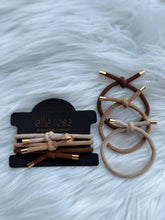 Load image into Gallery viewer, Neutral Hair Tie/Bracelet Trio
