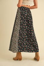 Load image into Gallery viewer, Melanie Skirt: Black Floral
