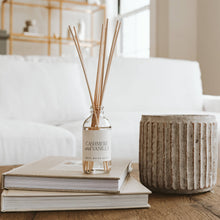 Load image into Gallery viewer, Cashmere and Vanilla Clear Reed Diffuser- Gifts, Home Decor
