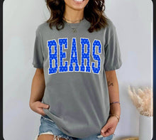 Load image into Gallery viewer, Bold Varsity CUST40 Polka Dot Font DTF Top: Pepper CC tee / L

