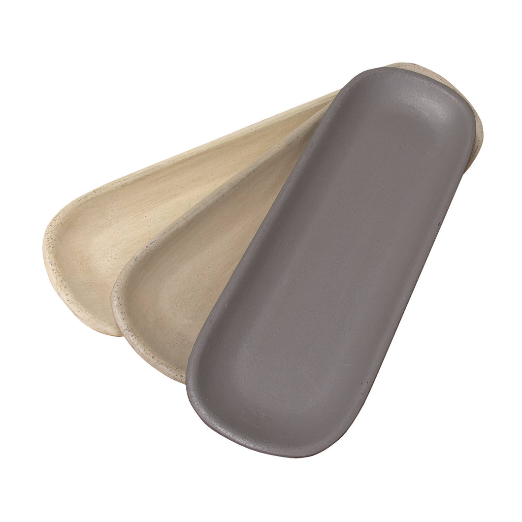 Farmhouse Colors Oblong Tray - 3 Asstd.