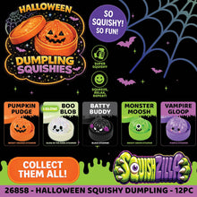 Load image into Gallery viewer, Fun Doh Halloween Dumpling Squishy Toy - 12/Display: Wholesale Price
