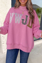 Load image into Gallery viewer, WWJD Embroidered Patch Mock Neck Sweatshirt | S-4X: Gray / L
