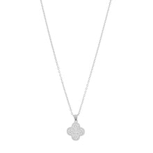 Load image into Gallery viewer, Clover Pendant Charm Necklace: Gold
