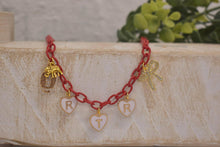Load image into Gallery viewer, Game Day Trendy Custom Charm Necklaces : Tigers
