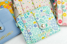 Load image into Gallery viewer, Wallet Keychain - Emerald Floral Jungle
